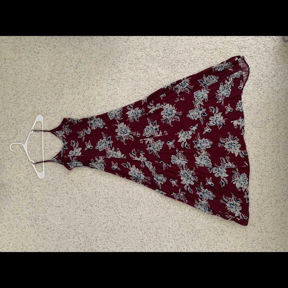 Long floral dress